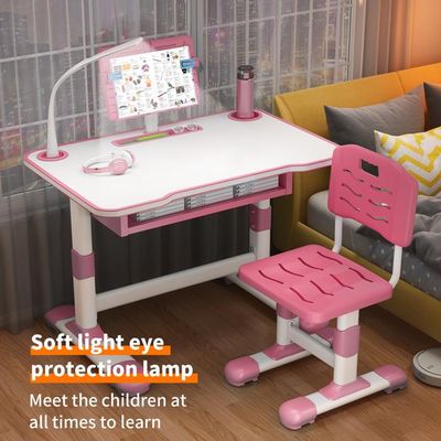 Bureau Pour Enfants Réglable En Hauteur, Bureau D'écriture D'étude, Chaise D'app