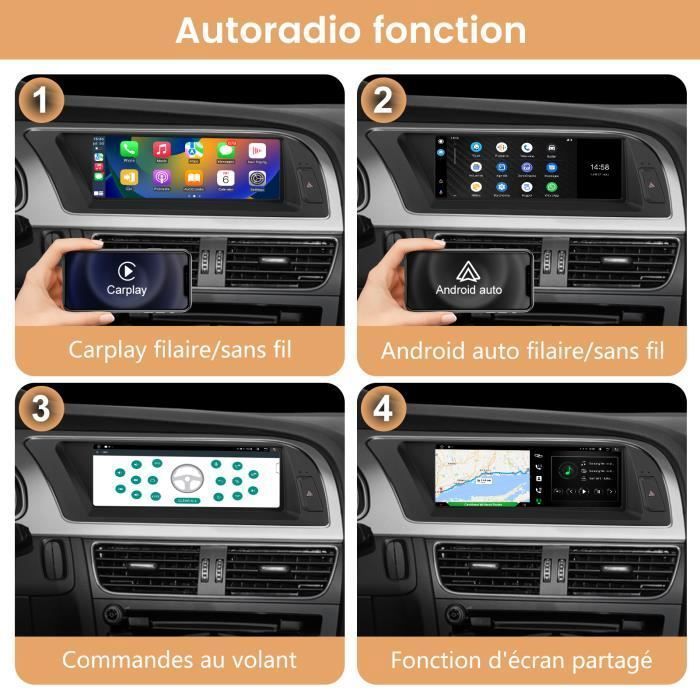 AWESAFE Autoradio Android 13 4Go+64Go Pour BMW X5 E70 X6 E71 (2010-2013