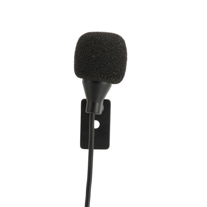 Microphone Stéréo de Voiture Micro Externe de 3,5 mm Portable pour