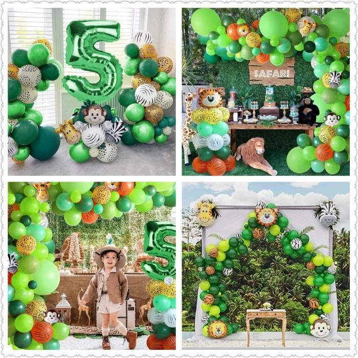 Décoration Anniversaire Super Heros Ballons Superhero Bannière de Joyeux Anniversaire Décoration de Gâteaux pour Enfants Super[689] - Maison