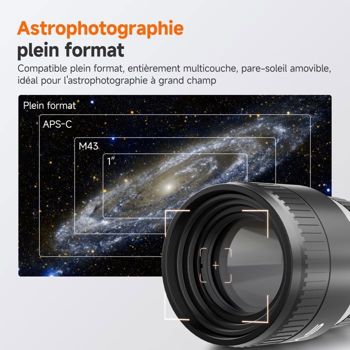 Svbony SV535 APO Télescope Astronomique, Objectif de l'appareil photo — free download
