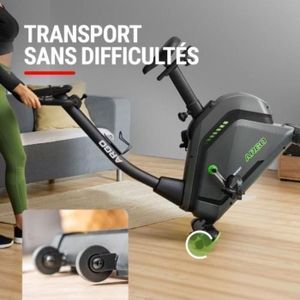 Vélo Appartement 8 Niveaux - Volant Inertie 12kg App Kinomap | Home Training Cardio 150kg Capacité