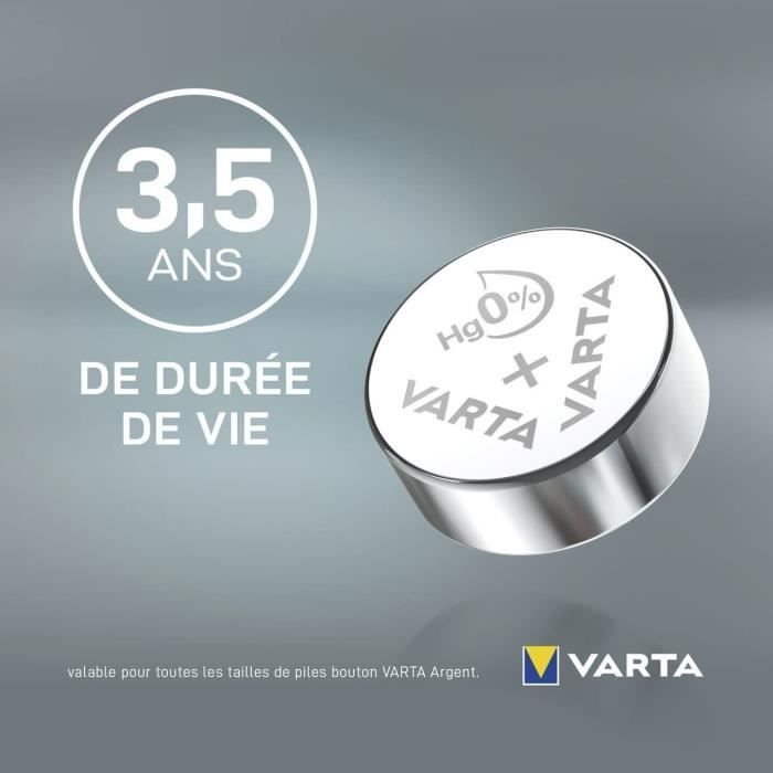 Pile bouton pour montre Varta V377