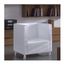 Fauteuil Design Club Blanc Stylashop Achat Vente