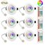 Led Spots Encastrables Orientable Gu10 Ampoule Rgb Couleur