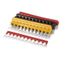 600V 12 Postes Isolés Pré Bornier De Raccordement 102mm Largeur De Bande 12Pcs