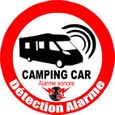 Autocollant alarme pour camping car-0