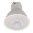 YID Ampoule GU10 Détecteur de Mouvement Ampoules Lumière de sécurité Blanc Chaud pour Plafond Couloir Porche outillage electrique-0