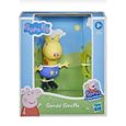  Peppa Pig Peppa’s Adventures Peppa’s Fun Friends - F2210 - Figurine articulée 6cm + accessoire - Gerald Giraffe-0