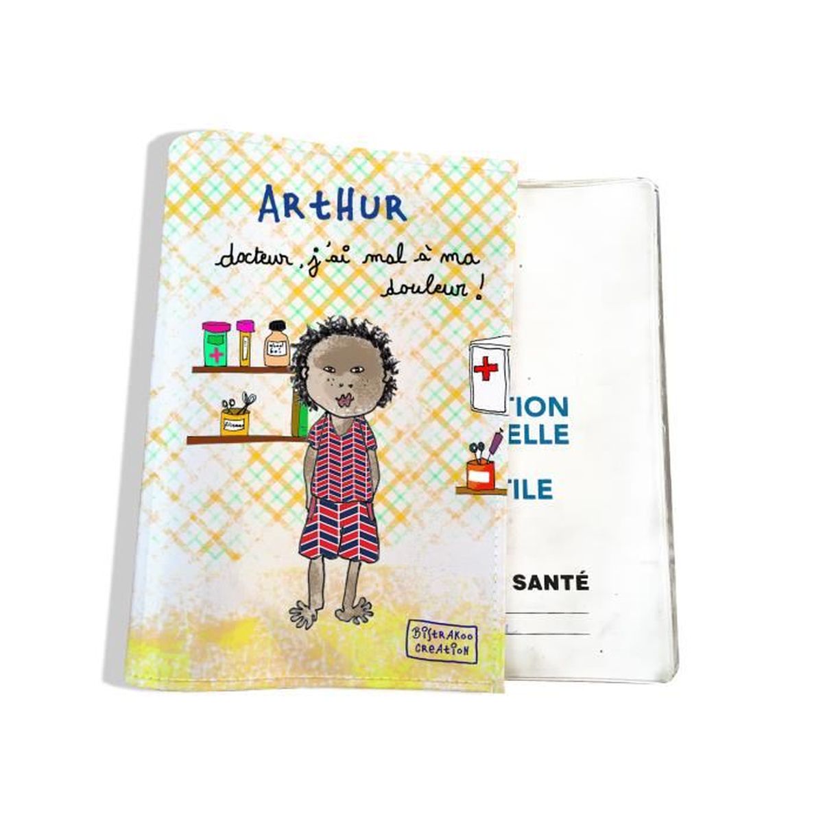 Protege Carnet De Sante Bebe Garcon Personnalisable Cdiscount Puericulture Eveil Bebe