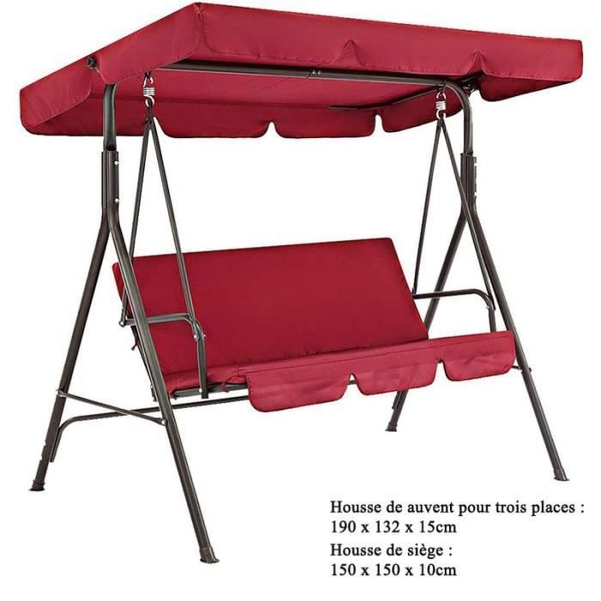 Toit De Remplacement Pour Tente – Tissu Argenté 210T Résistant UV – Pour Tente 3-4 Personnes – Protection Soleil Et Pluie