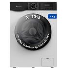Lave-linge frontal GEDTECH GLL81400WH - 8 Kgs - 1400 trmn - 16 programmes - Eco - Intensif - Rapide Trs Faible conso - A-10