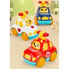 MKISHINE 3Pcs Voiture Enfant 2 Ans,Voiture Friction Jouets pour Bébé Press and Go Voiture Cadeau de Voiture Jouet pour Bébé 1 2 3 4 ans