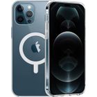 Coque pour iPhone 14 PRO - Phonillico - Silicone Transparent - Chargement sans fil - Cercle magnétique intégré