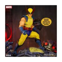 MEZCO TOYS - Marvel Universe - Figurine 1/12 Marvel Universe Wolverine Deluxe Steel Box Edition 16 cm