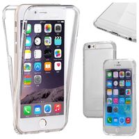 ebestStar ® pour Apple iPhone 6S 6 écran 4.7" - Coque Intégrale Avant et Arrière Silicone Gel INVISIBLE, Couleur Transparent