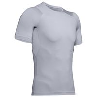 T-shirt de compression à manches courtes Under Armour Rush pour hommes - Gris - Multisport