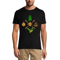 Homme Tee-Shirt Boussole De Randonnée Pour Randonneurs De Montagne – Hiking Compass Mountain Hiker – T-Shirt Vintage Noir