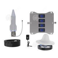 INN Amplificateur de signal 4G 5G amplificateur répéteur GSM amplificateur de signal 4 bandes 900m-1800m-2100m-2600m amplificateur