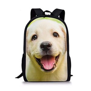 Sac De Transport U85ei Chien Mignon Imprimer école Sac à Dos Pour Les Sacs Livre Pour Ados