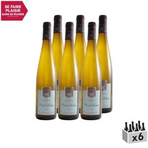 VIN BLANC Alsace Pinot Blanc Blanc 2018 - Lot de 6x75cl - Do