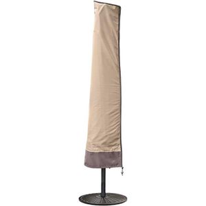 HOUSSE DE PARASOL Housse de protection pour parasol 600D en tissu polyester résistant pour parasol de 8 à 10 pieds - 190 x 30 x 50 A432