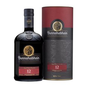 WHISKY BOURBON SCOTCH Bunnahabhain - 12 Ans - Islay Single Malt Scotch W