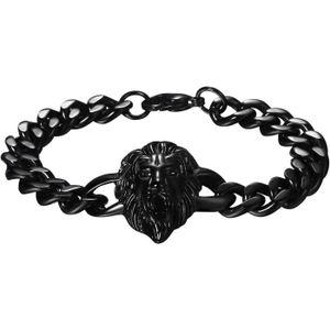 MAILLON DE BRACELET Bracelet Viking Tête De Lion Pour Homme : Bracelet