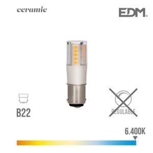 AMPOULE - LED Ampoule LED B22 5.5W 650 lm 6400k Base céramique à