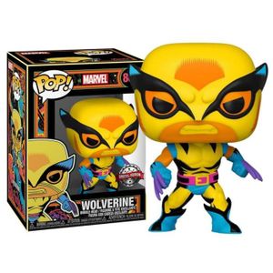 FIGURINE - PERSONNAGE POP! Bobble : Marvel - Wolverine BLACKLIGHT Specia