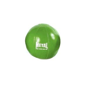MEDECINE BALL Medecine ball Metal Boxe - METAL BOXE - Enveloppe PU cousue - Non rebondissant - Vert