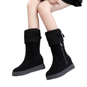 bottes compensées femme