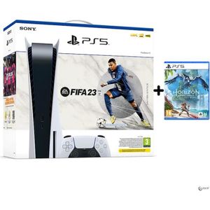 CONSOLE PLAYSTATION 5 Pack Console PlayStation 5 FIFA 23 + Horizon Forbidden West PS5