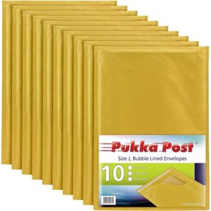 ENVELOPPE Pukka Pad, Pukka Post Enveloppes à bulles - Lot de