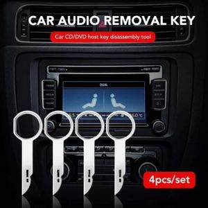 Kit De 10 Clés De Démontage Autoradio - Acier Inoxydable, Compatibles Avec La Plupart Des Voitures