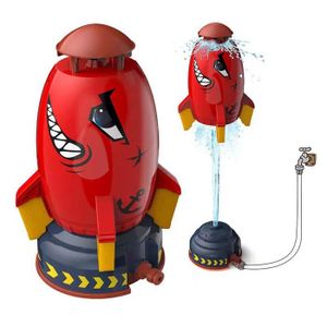 FAUTEUIL - CANAPÉ BÉBÉ ESTINK Lanceur de sprinkler pour enfants, opération facile, coordination main-il sécuritaire, arroseur d'eau en fusée pour Rouge
