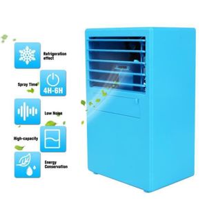 HUMIDIFICATEUR ÉLECT. Ywei Personal Mini Air Conditioner Fan Air Cooler 