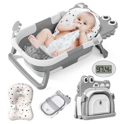 Baignoire gonflable pliable pour bébé 150 x 100 x 50 cm, bassin Baignoire gonflable pliable pour bébé 150 x 100 x 50 cm, bassin