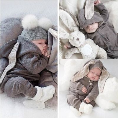 Prowow-Combinaison d'hiver pour bébé fille, barboteuse à capuche, salopette  pour nouveau-nés, vêtements de naissance, imprimé cœur, sourire, 0-18M -  AliExpress