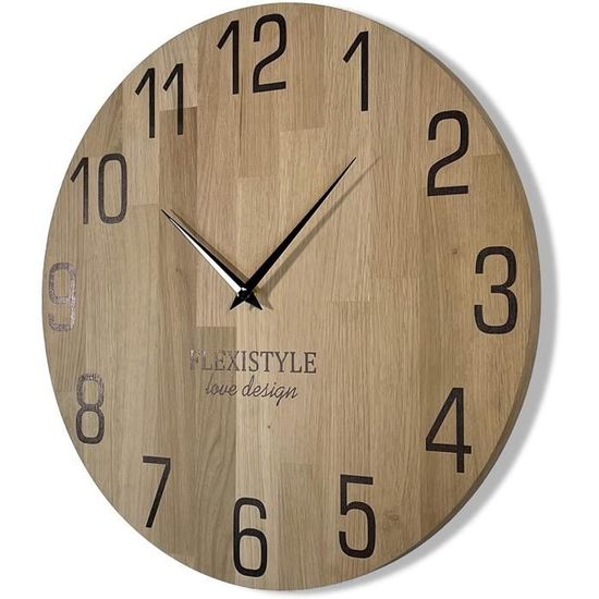 Horloge Météo Radio BRESSER Jumbo 9 Cm – Heure Automatique, Température, Humidité, Prévisions