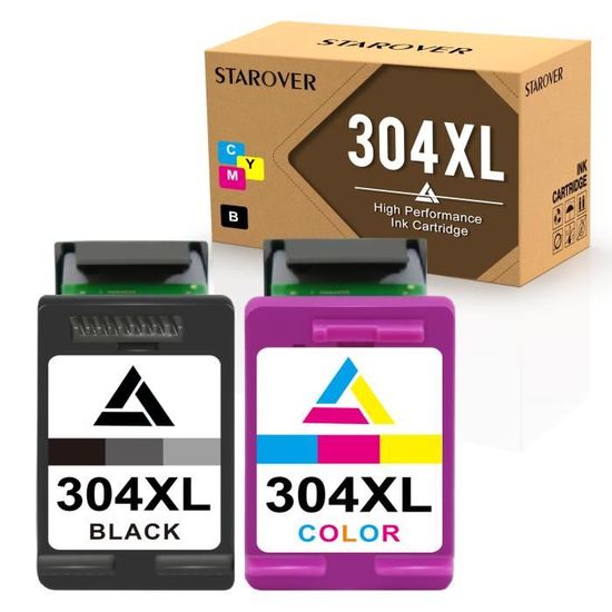 INKYEAH Cartucce 304 XL Nero, Rigenerato Per Cartuccia HP 304 Nero, Inchiostro Stapante 304 XL