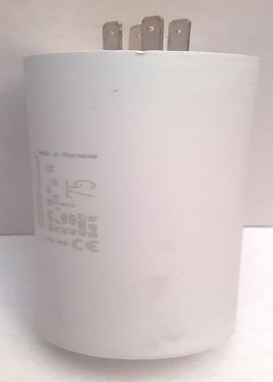 Condensateur De Démarrage Métal 9 µF 475V Faston 6,3mm - Compatible Sèche-Linge Beko, Electrolux, Zanussi