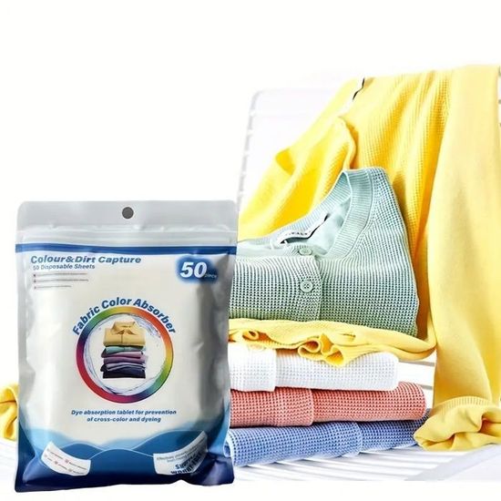 Feuilles De Capteur De Couleur - Lessive Qui Empêche Le Transfert De