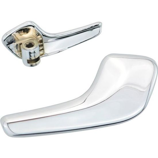 Poignée De Porte Intérieure Chromée Pour Opel Corsa D 2006-2014 - Côté Conducteur Avant Ou Arrière Gauche