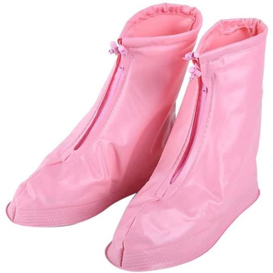 Couvre-chaussures Imperméables Et Antidérapants En Silicone Pour