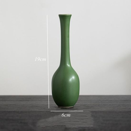 Petit Vase En Céramique - 11,5 Cm De Haut, Occasion Avec Un Petit éclat (voir Photos)