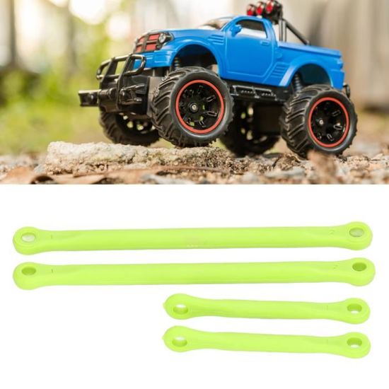 10 Biellettes De Direction M3 En Métal Pour Voiture RC 1/10 - Axial SCX10, D90, CC01 - Argent - 5