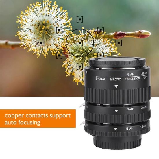VIVITAR AUTOMATIC EXTENSION TUBE AT-3/AI 12MM/20MM/36MM MADE IN JAPAN PRE-OWNED