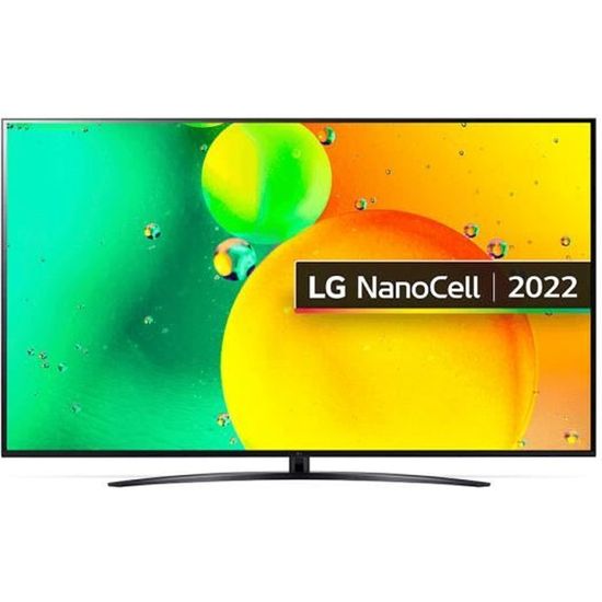 Téléviseur LG 86NANO76 - NanoCell UHD 4K - 217 cm - Smart TV