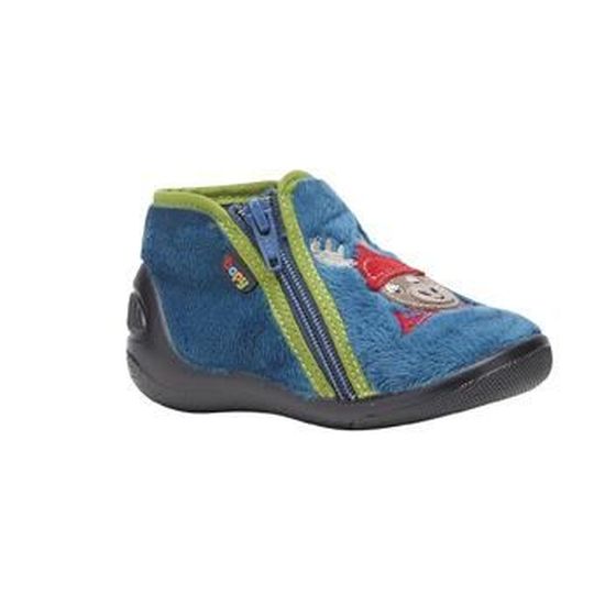 bottines a talon en daim